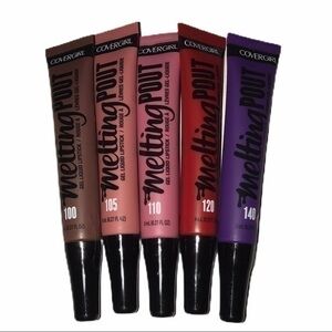 5 NEW Covergirl Melting Pout Gel Liquid